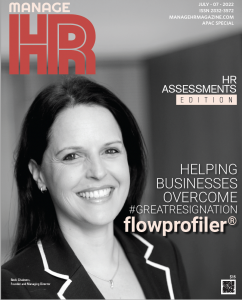 Magazine front cover featuring flowprofiler®