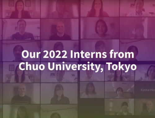 Thank you to our 2022 Intern Students from Chuo University, Tokyo
